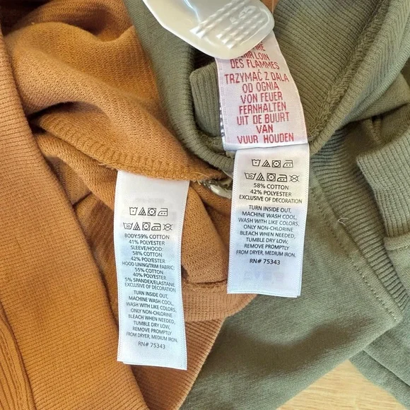NWT Tommy Bahama Boys Hooded Sweatshirt and Sweatpants-Light Brown and Green - Picture 6 of 6
